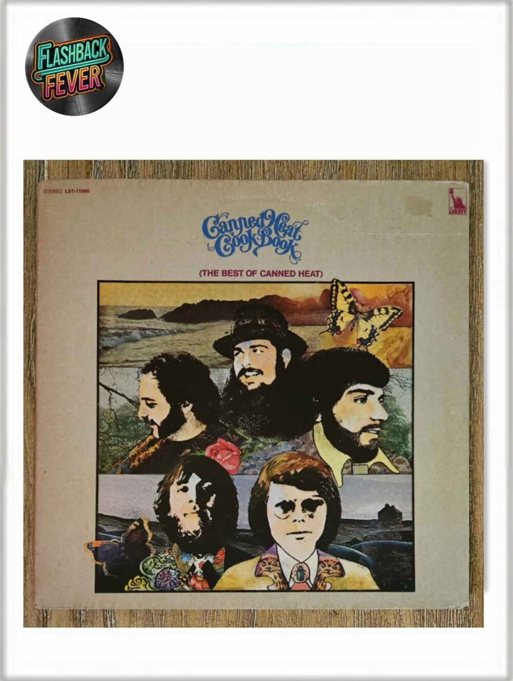 CANNED HEAT•The Canned Heat Cook Book•1969 US Comp (#LST-1- 1000) ADR Pressing